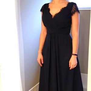 Navy Blue Bridesmade/Prom dress